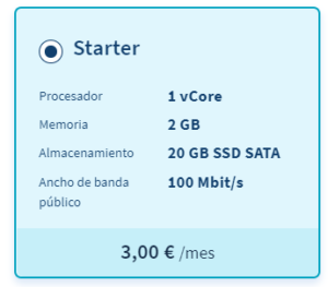 VPS Starter OVH